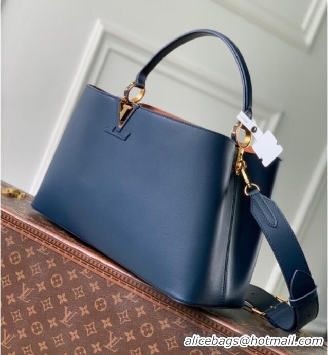 Cheap Wholesale Louis Vuitton Capucines GM Souple Handbag M24607 Blue 2025