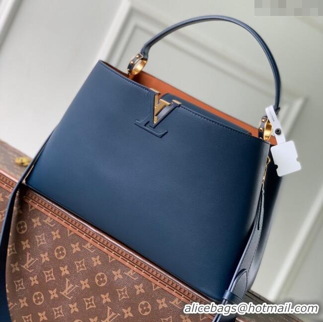 Cheap Wholesale Louis Vuitton Capucines GM Souple Handbag M24607 Blue 2025