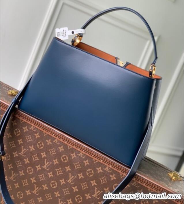 Cheap Wholesale Louis Vuitton Capucines GM Souple Handbag M24607 Blue 2025