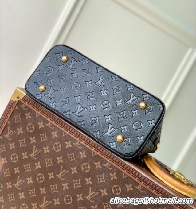 Best Product Louis Vuitton Alma PM Bag in Monogram Grained Leather M26489 Black 2025
