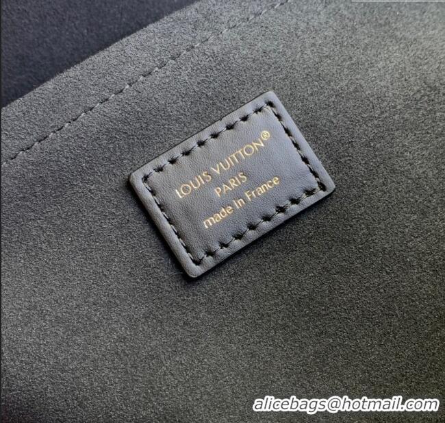 Best Product Louis Vuitton Alma PM Bag in Monogram Grained Leather M26489 Black 2025