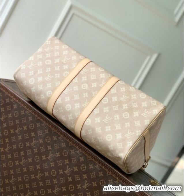 Luxury Discount Louis Vuitton Keepall Bandouliere 45 in Meowgram Coated Canvas M25787 2025