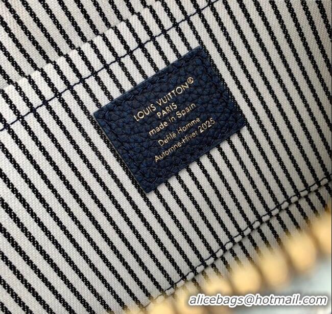 Spot Bulk Louis Vuitton Speedy 25 Bandouliere in Blue Denim M15276 2025