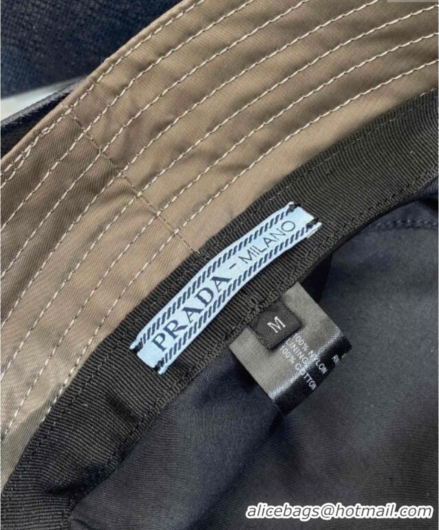 Super Quality Prada Nylon Bucket Hat 0929 Grey 2025