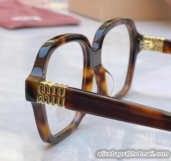 Top Quality Miu Miu Glasses MU03YV Brown 2025