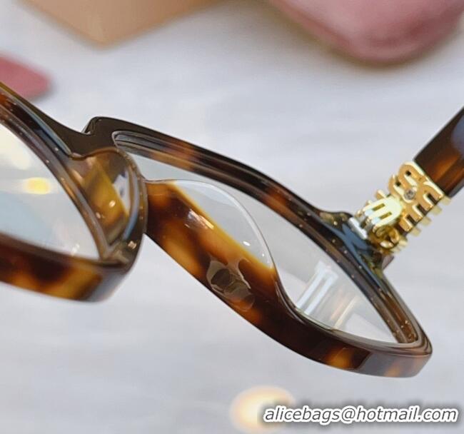 Top Quality Miu Miu Glasses MU03YV Brown 2025