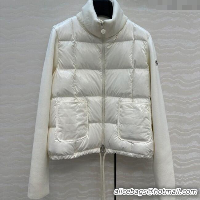 Top Quality Moncler Down Jacket 0815 White 2025