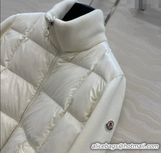 Top Quality Moncler Down Jacket 0815 White 2025