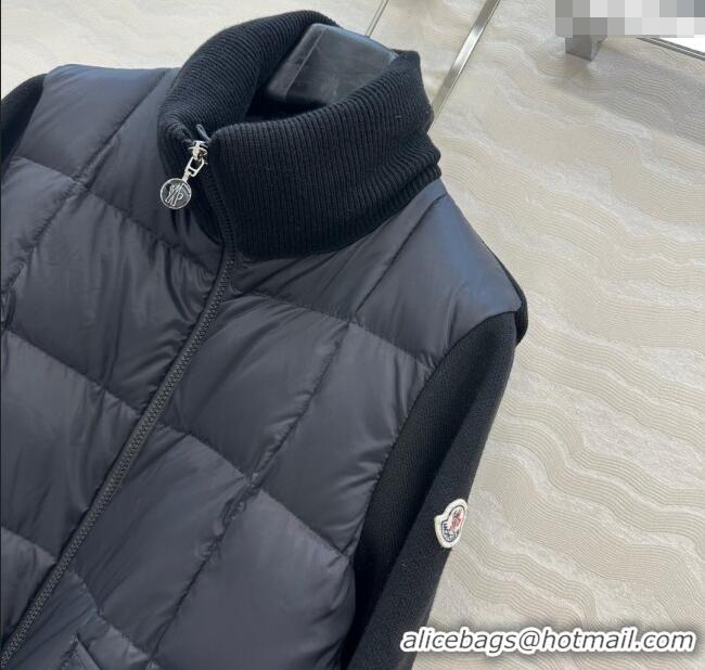 New Design Moncler Down Jacket 0815 Black 2025