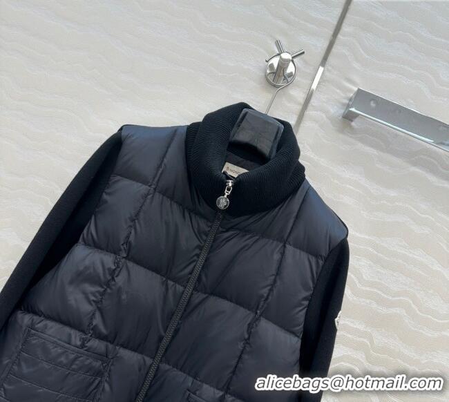 New Design Moncler Down Jacket 0815 Black 2025