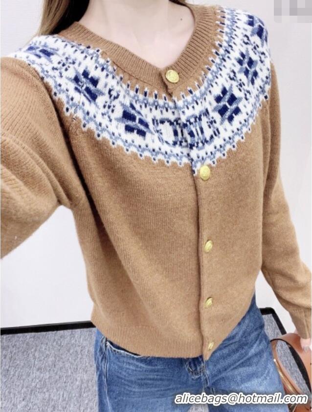 Luxury Classic Celine Wool Cardigan C92601 2025