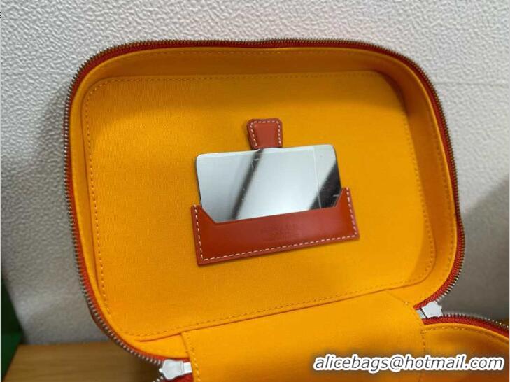 Particularly Recommended Goyard Muse Vanity Case GY1404 Orange 2021