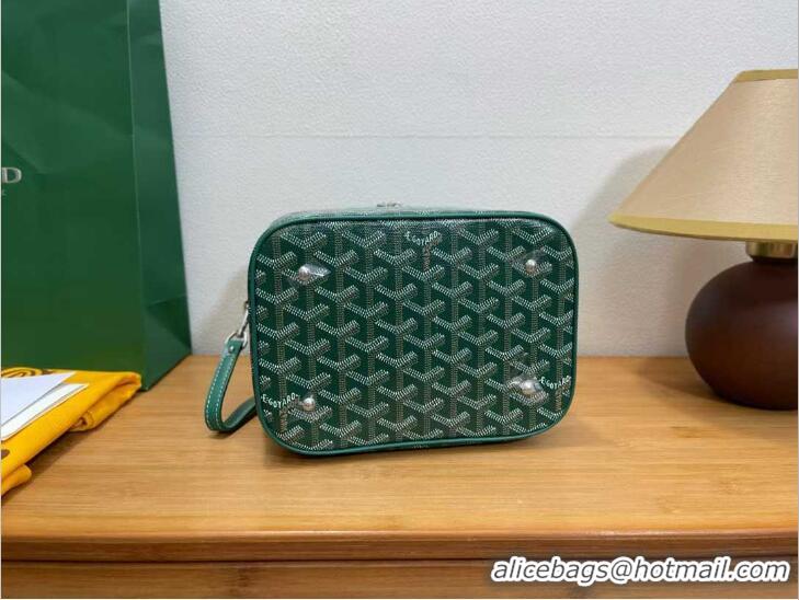 Famous Brand Goyard Muse Vanity Case GY1404 Green 2021