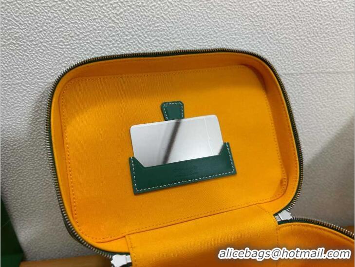 Famous Brand Goyard Muse Vanity Case GY1404 Green 2021