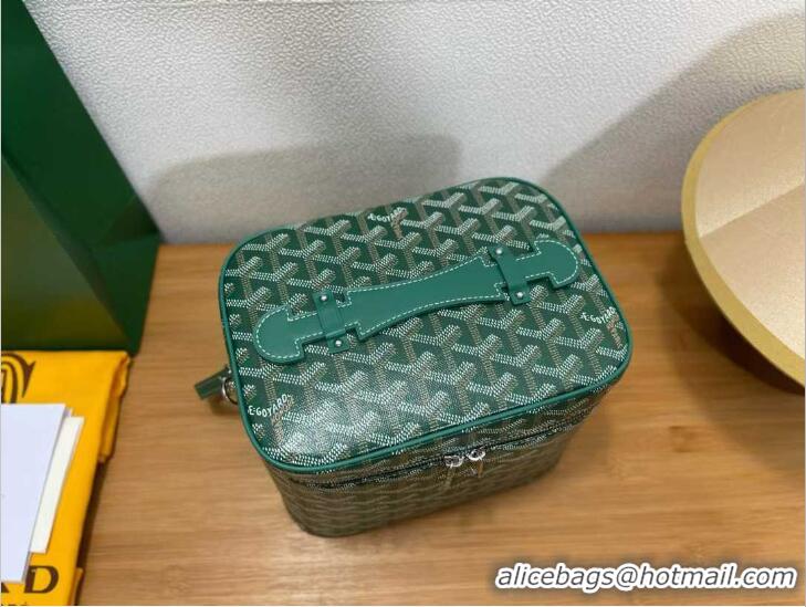 Famous Brand Goyard Muse Vanity Case GY1404 Green 2021