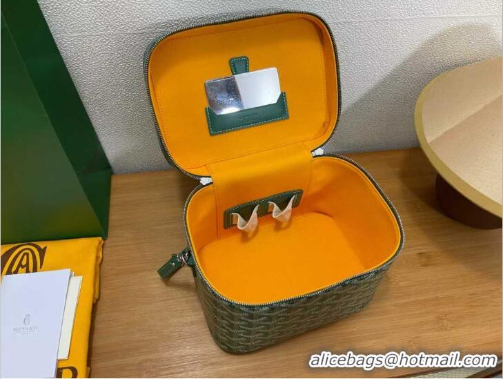 Famous Brand Goyard Muse Vanity Case GY1404 Green 2021
