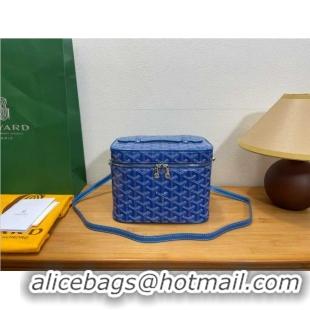 Top Grade Goyard Muse Vanity Case GY1404 Light Blue 2021