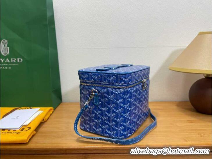 Top Grade Goyard Muse Vanity Case GY1404 Light Blue 2021