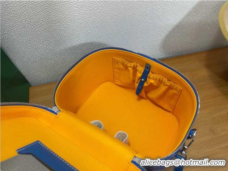 Top Grade Goyard Muse Vanity Case GY1404 Light Blue 2021