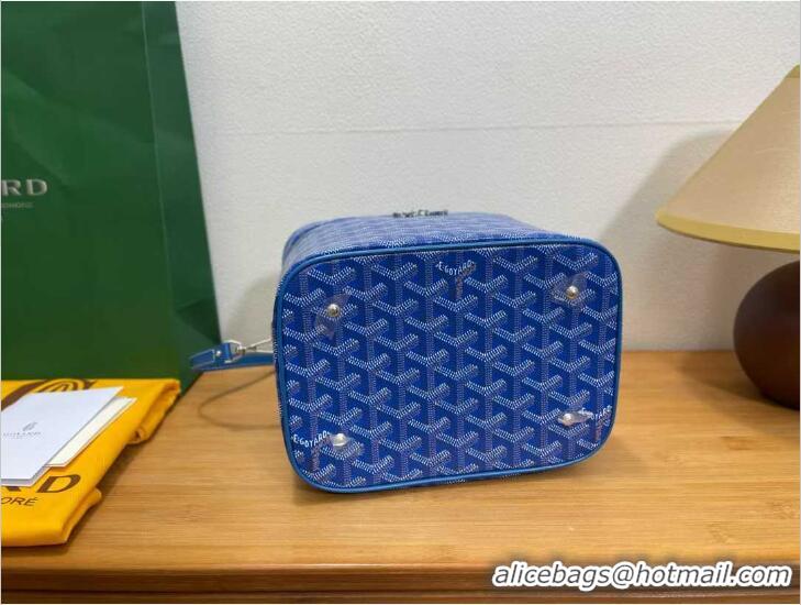 Top Grade Goyard Muse Vanity Case GY1404 Light Blue 2021