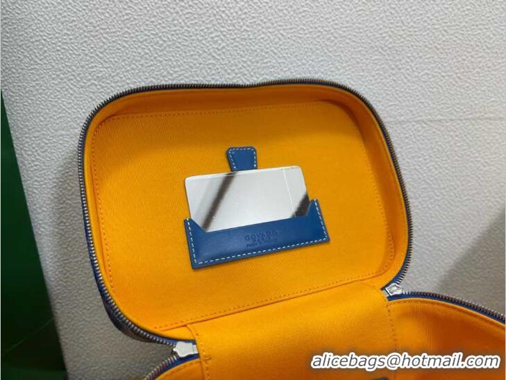 Top Grade Goyard Muse Vanity Case GY1404 Light Blue 2021