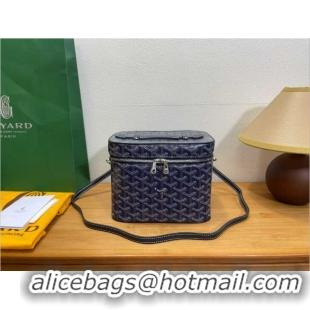 Cheapest Goyard Muse Vanity Case GY1404 Navy Blue 2021