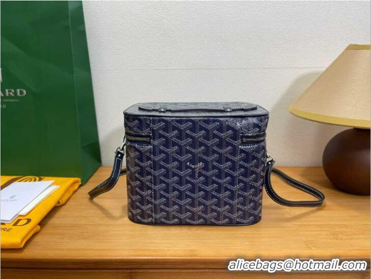 Cheapest Goyard Muse Vanity Case GY1404 Navy Blue 2021