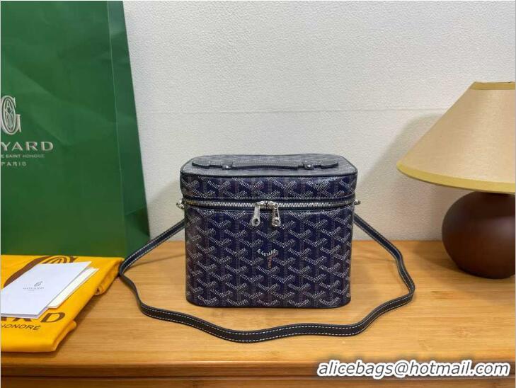 Cheapest Goyard Muse Vanity Case GY1404 Navy Blue 2021
