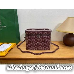Famous Brand Goyard Muse Vanity Case GY1404 Burgundy 2021