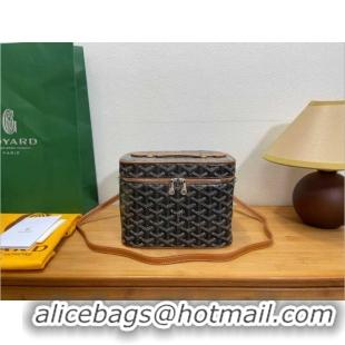 Promotional Goyard Muse Vanity Case GY1404 Black And Tan 2021