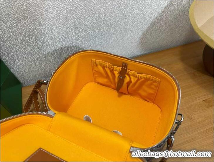 Promotional Goyard Muse Vanity Case GY1404 Black And Tan 2021