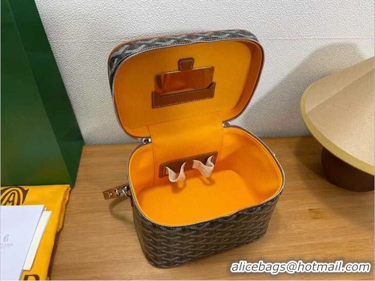 Promotional Goyard Muse Vanity Case GY1404 Black And Tan 2021