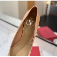 Durable Valentino VLogo Signature Pumps 4.5cm in Patent Calfskin Pale Pink 2025 VA082104