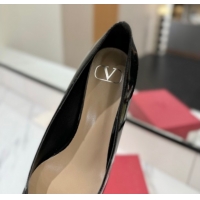 Big Discount Valentino VLogo Signature Pumps 4.5cm in Patent Calfskin Black 2025 VA082104