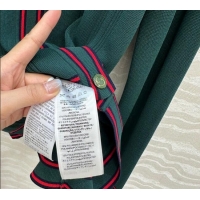 Famous Brand Gucci Tennis Cardigan 0620 Green 2025