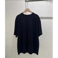 Promotional Gucci Cotton T-Shirt 0717 Black 2025(For women and man)