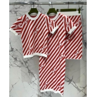 Luxury Cheap Gucci Wool Dress G072412 Red 2025