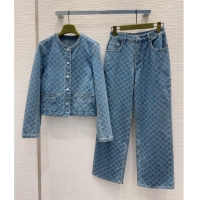 Top Grade Gucci GG Denim Jeans G73019 Blue 2025