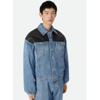 ​Grade Design Bottega Veneta Vintage Indigo Denim Jacket 833896 Mid Blue