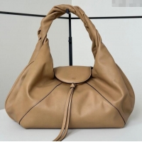 Discount Promotional Fendi Spy Large Bag in Leather 80888L Beige 2025
