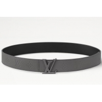 ​Reasonable Price Louis Vuitton Taurillon 40mm Reversible Belt M8662V Dark Grey