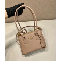 Buy Inexpensive Prada Galleria Saffiano leather mini-bag 1BA906 Powder Pink 2025