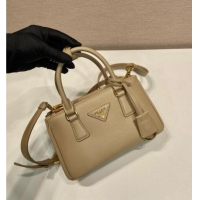 Well Crafted Prada Galleria mini Saffiano leather bag 1BA916 Beige 2025