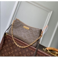 Promotional Louis Vuitton Liv Pochette Shoulder Bag in Monogram Empreinte Leather M25816 Smoke Grey 2025