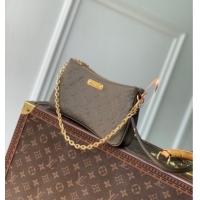 Promotional Louis Vuitton Liv Pochette Shoulder Bag in Monogram Empreinte Leather M25816 Smoke Grey 2025