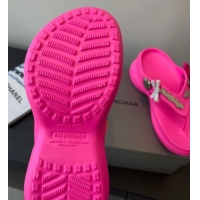 Cheap Price Balenciaga Women's Crocs™ Thong Slides Sandal in Rubber with Charm Pink 0827024