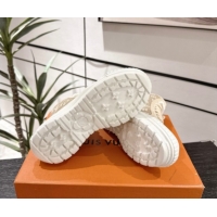 Buy Luxury Louis Vuitton Monogram Jacquemus High Top Sneakers Beige 2025 LV082903 0829048