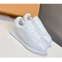 Perfect Louis Vuitton LV BUTTERSOFT Sneakers in Calf Leather White 2025 1AIKDJ 0829052