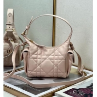 Grade Design Dior D-Dream Mini Bag in Macrocannage Lambskin D9086 Blush Pink 2025