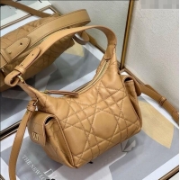 Promotional Dior D-Dream Mini Bag in Macrocannage Lambskin D9086 Light Gold-Tone 2025